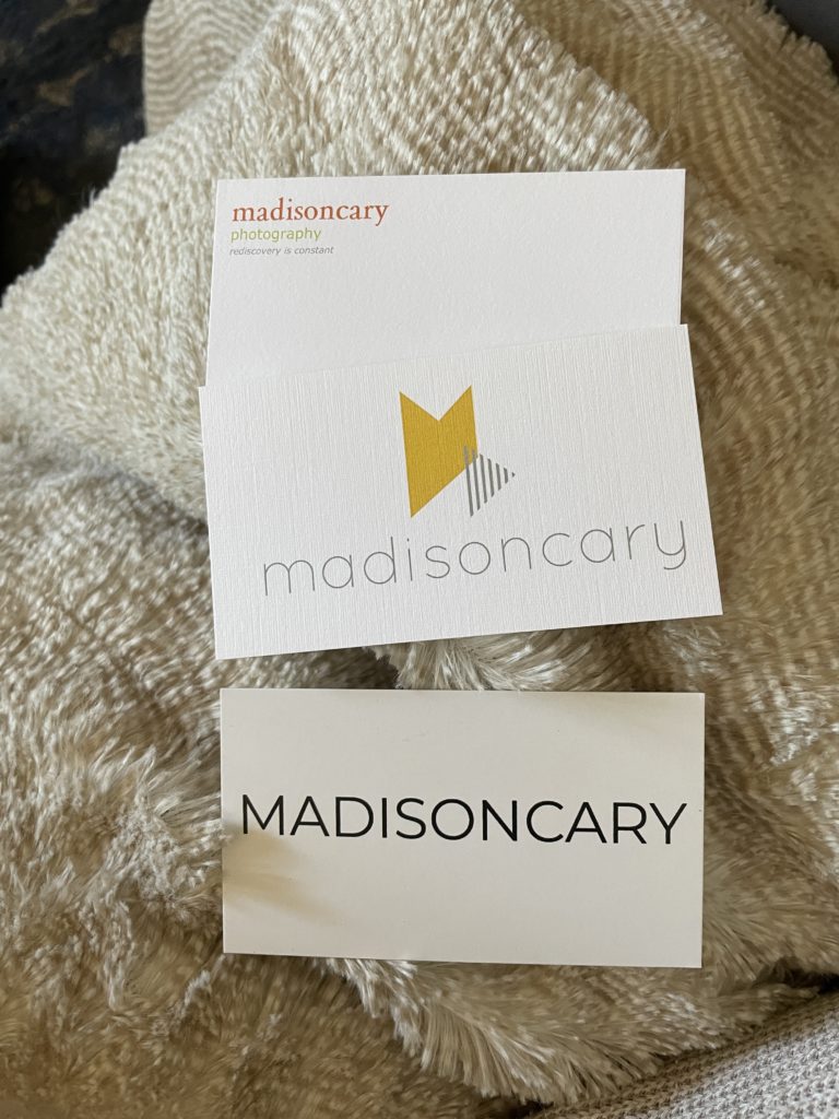 MADISONCARY biz cards